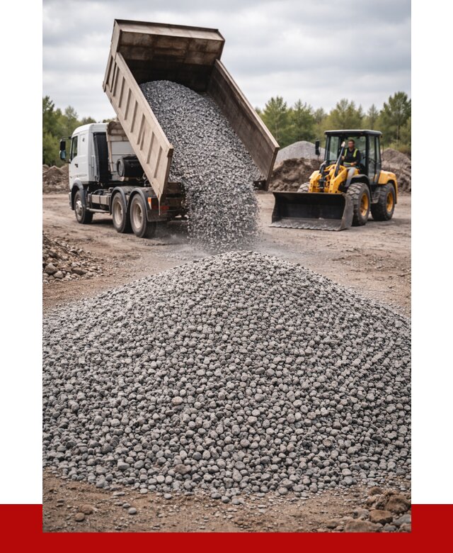 Гранитный щебень фракция 5-10 в Сосногорске от 3301 | ПРОНЕРУДСно