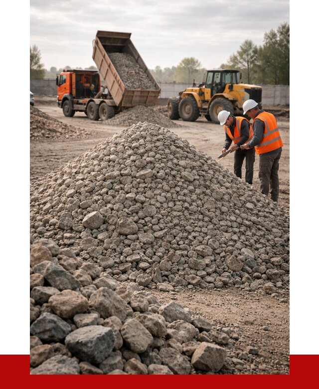 Гранитный щебень фракция 40-70 в Сосногорске от 2579 руб ПРОНЕРУДСно