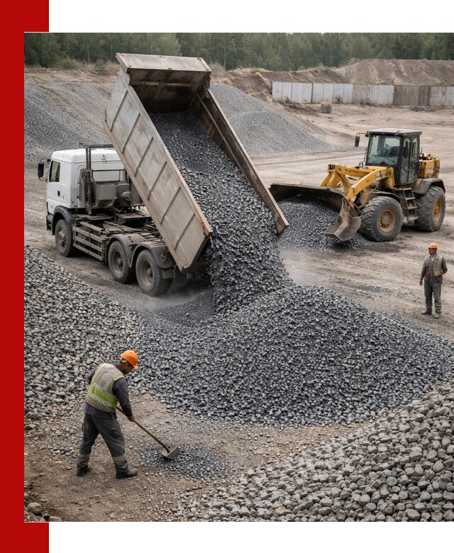 Щебень габбро-диабаз фр. 5-20 с доставкой в Сосногорске