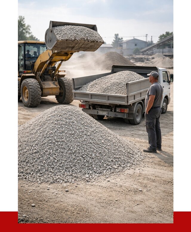 Известняковый щебень фр. 0-5 в Сосногорске от 4333 р. | ПРОНЕРУДСно