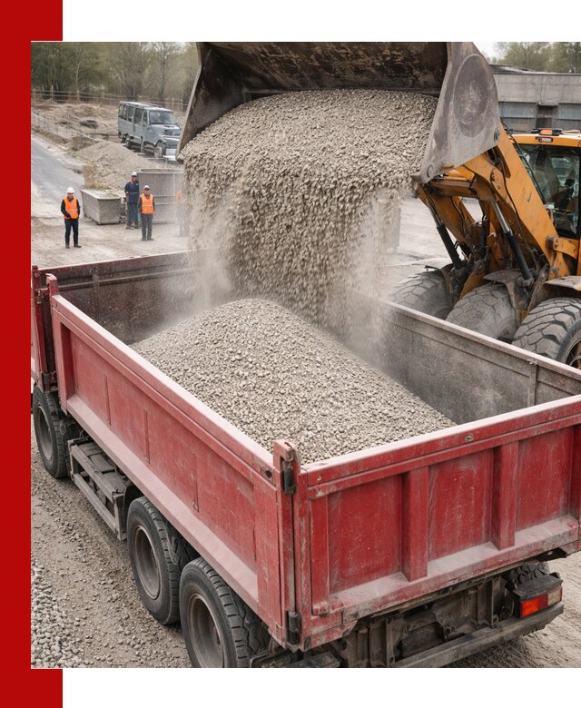 Купить известняковый щебень фракции 0-5 с доставкой в Сосногорске