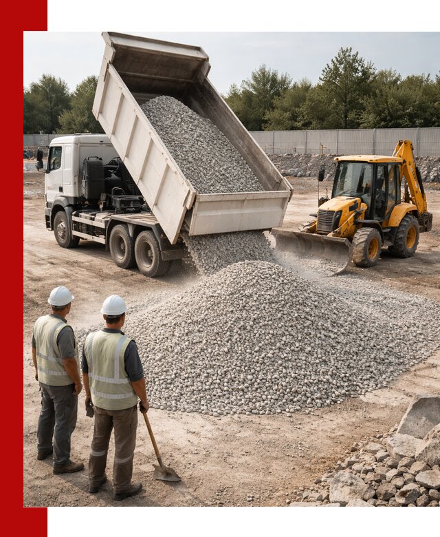 Купить известняковый щебень фракции 5–10 мм с доставкой в Сосногорске