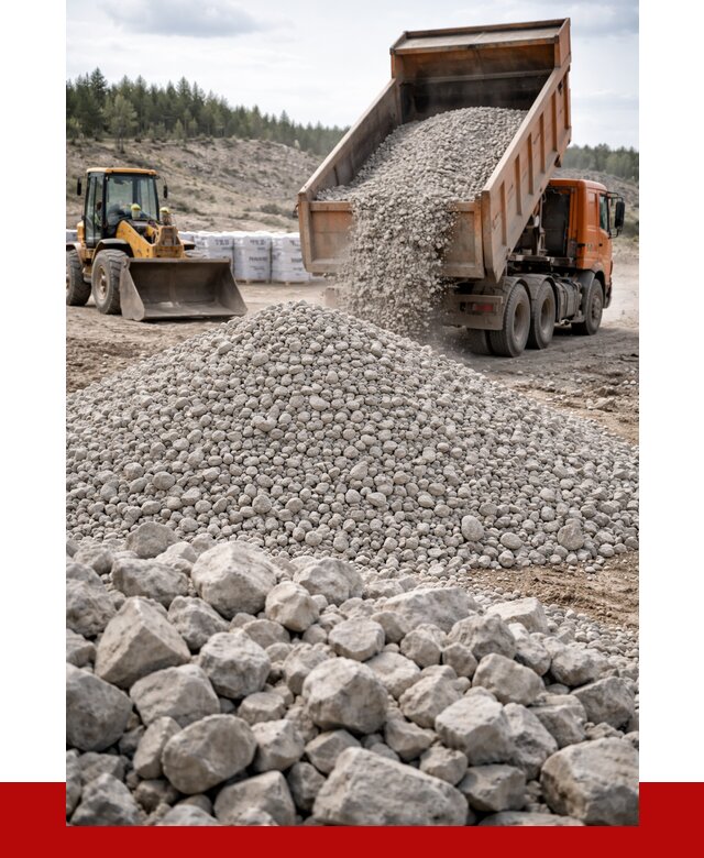 Доломитовый щебень фр. 20-40 в Сосногорске от 4333 р. | ПРОНЕРУДСно