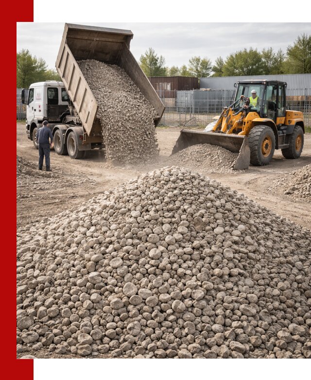 Доломитовый щебень фракции 20–41 с доставкой в Сосногорске