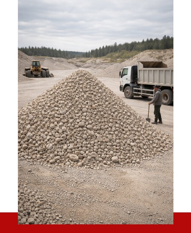 Доломитовый щебень фракция 40-70 в Сосногорске от 2888 | ПРОНЕРУДСно