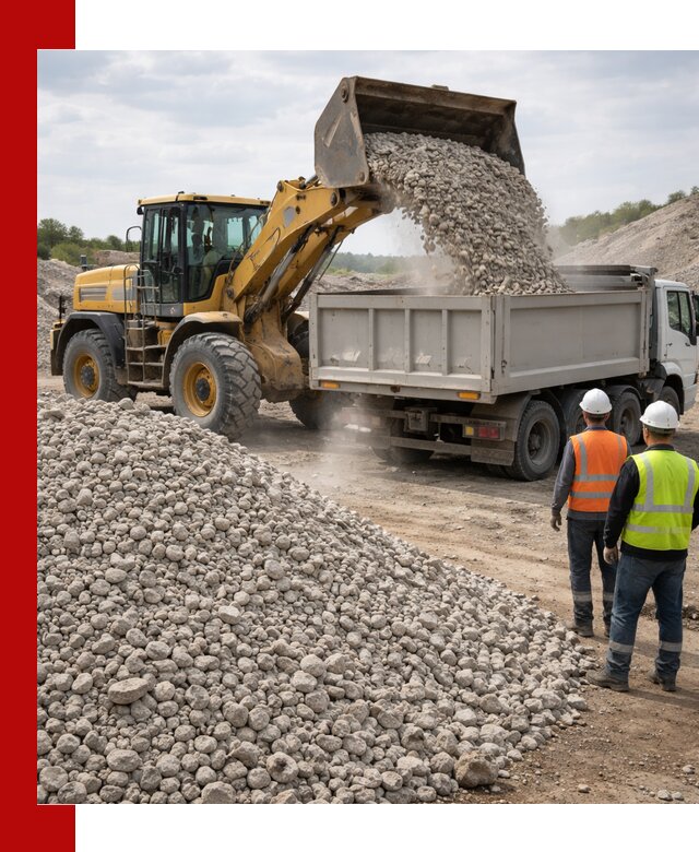 Доломитовый щебень фракция 40–71 доставка и продажа в Сосногорске