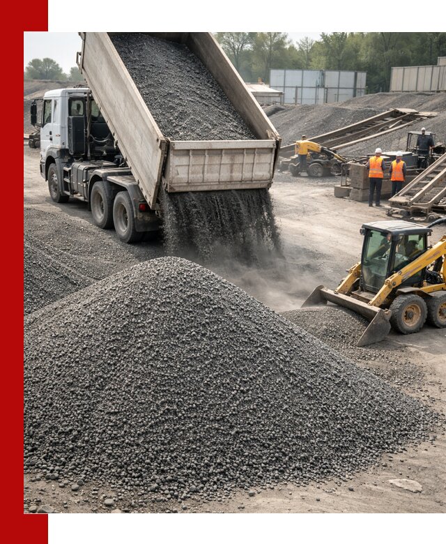 Вторичный щебень фракция 0–5 с доставкой в Сосногорске