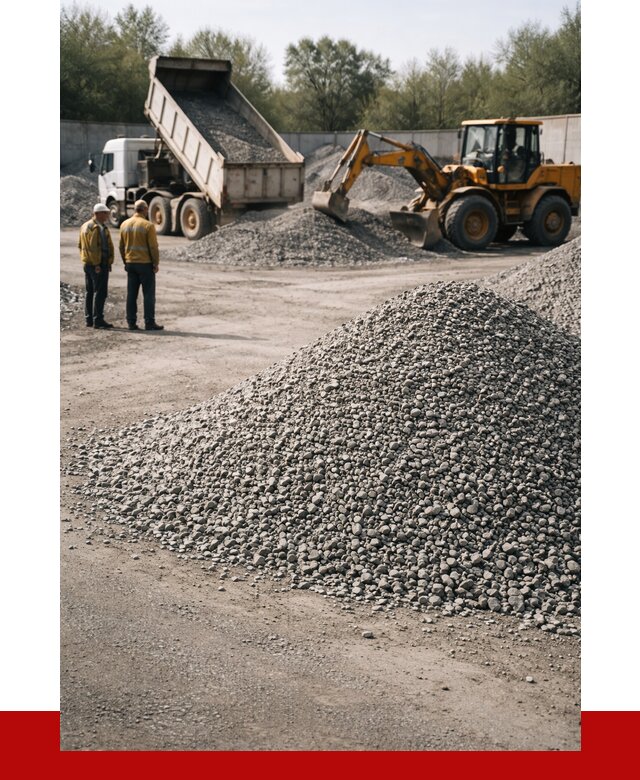 Вторичный щебень фр. 5-20 в Сосногорске от 1651 р. - ПРОНЕРУДСно