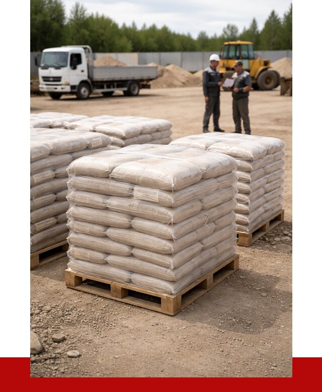 Карьерный песок в мешках в Сосногорске от 1238 р. - ПРОНЕРУДСно