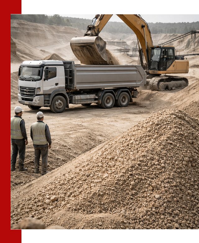 Карьерный крупнозернистый песок с доставкой в Сосногорске