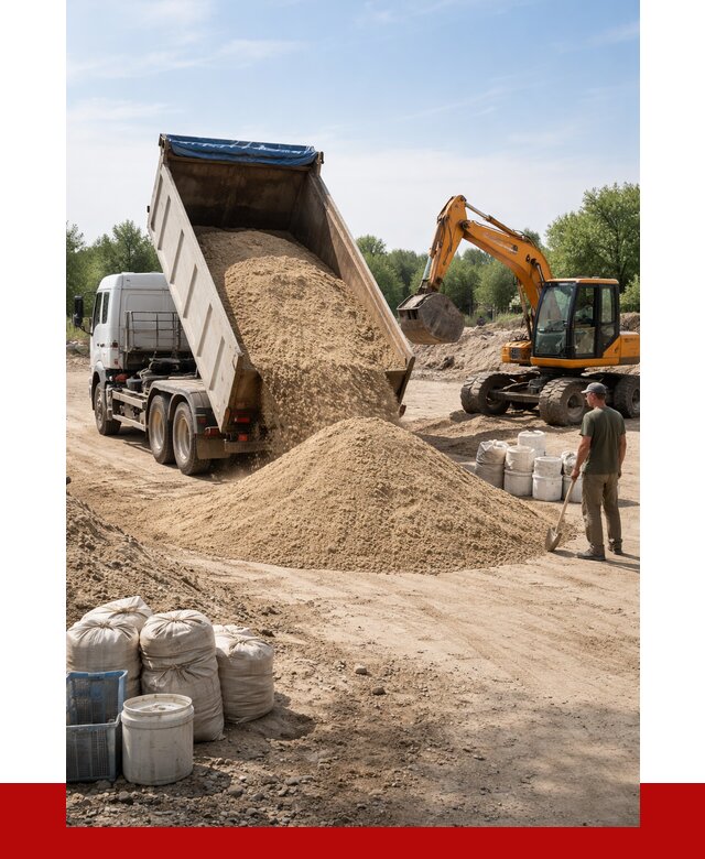 Купить речной песок в Сосногорске от 1238 р. за куб | ПРОНЕРУДСно