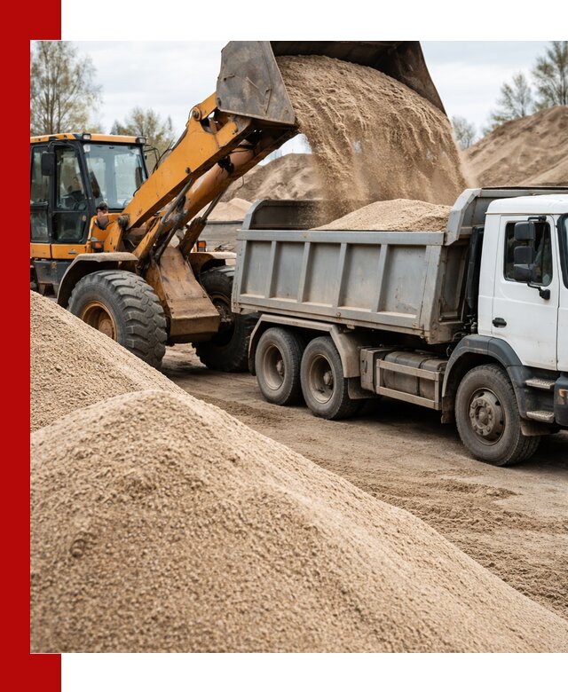 Доставка сеяного песка в Сосногорске оптом и в розницу