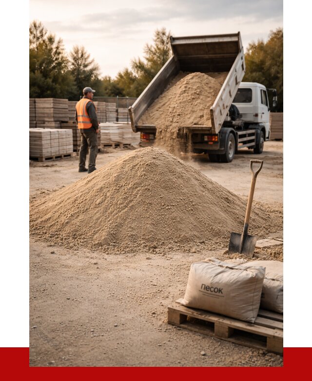 Купить сухой песок в Сосногорске с доставкой от 2476 р. | ПРОНЕРУДСно