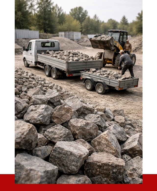 Купить бутовый камень гранитный в Сосногорске от 2888 р. | ПРОНЕРУДСно