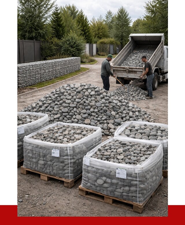 Камень для габионов в Сосногорске от 4333 р. за куб | ПРОНЕРУДСно