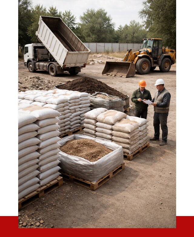 Купить ПГС с доставкой в Сосногорске от 4642 р. за куб | ПРОНЕРУДСно