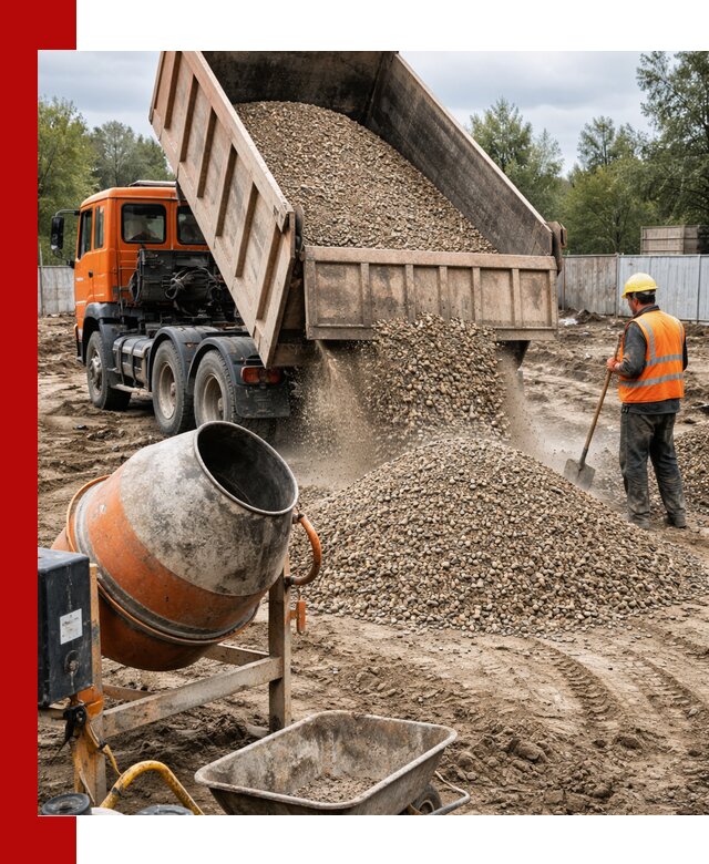Опгс для бетона с доставкой самосвалом в Сосногорске от производителя