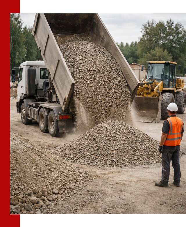 Доставка щпс в Сосногорске — щебеночно-песчаная смесь под заборы и дорожки