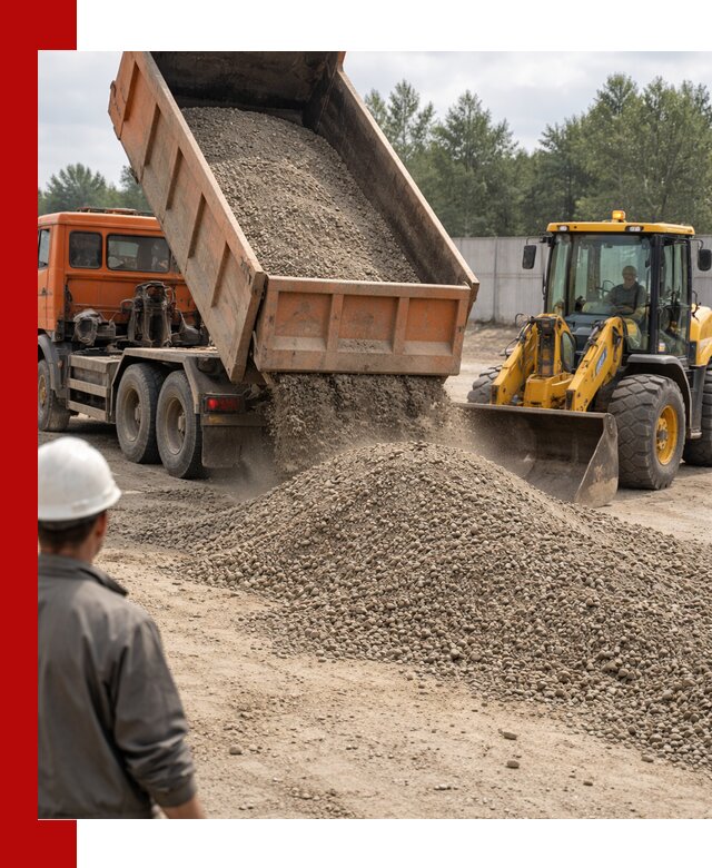 Доставка щпс С8 самосвалами в Сосногорске от производителя