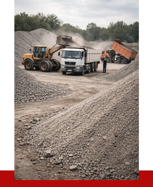 Отсев и крошка с доставкой в Сосногорске от 2476 р. | ПРОНЕРУДСно