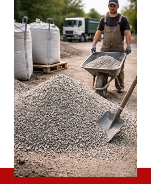 Отсев для бетона в Сосногорске от 2579 р. с доставкой | ПРОНЕРУДСно