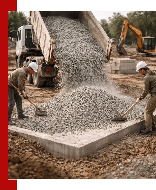 Доставка и продажа отсева для бетона в Сосногорске