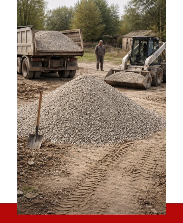 Отсев для подсыпки в Сосногорске от 1547 р. с доставкой | ПРОНЕРУДСно
