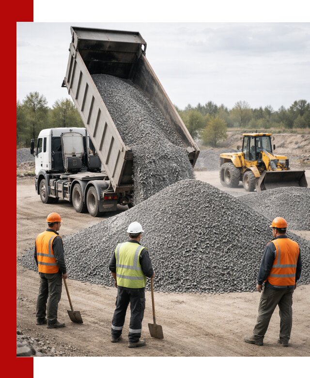 Доставка и продажа гранитной крошки в Сосногорске