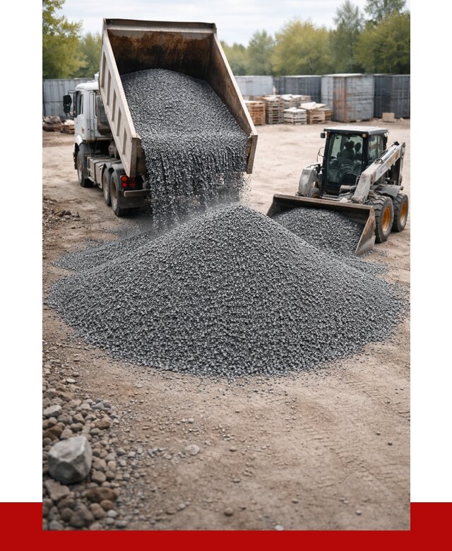 Гранитная крошка фракция 2 5 в Сосногорске от 4333 р. | ПРОНЕРУДСно