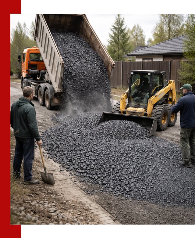 Крошка габбро с доставкой в Сосногорске для строительных работ