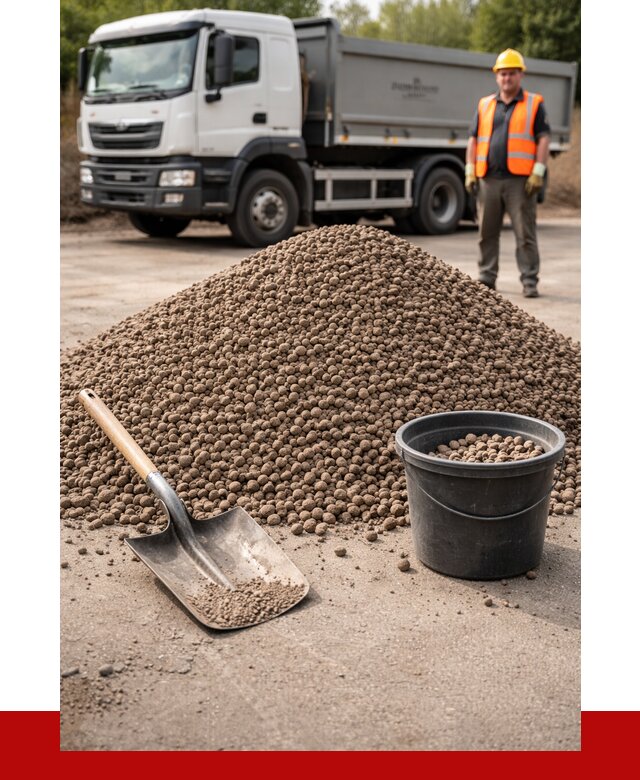 Керамзит фракция 10-20 в Сосногорске от 4333 р. с доставкой | ПРОНЕРУДСно