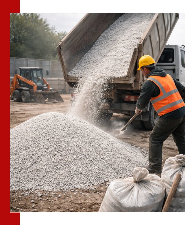 Доставка перлита вспученного в Сосногорске оптом и в розницу