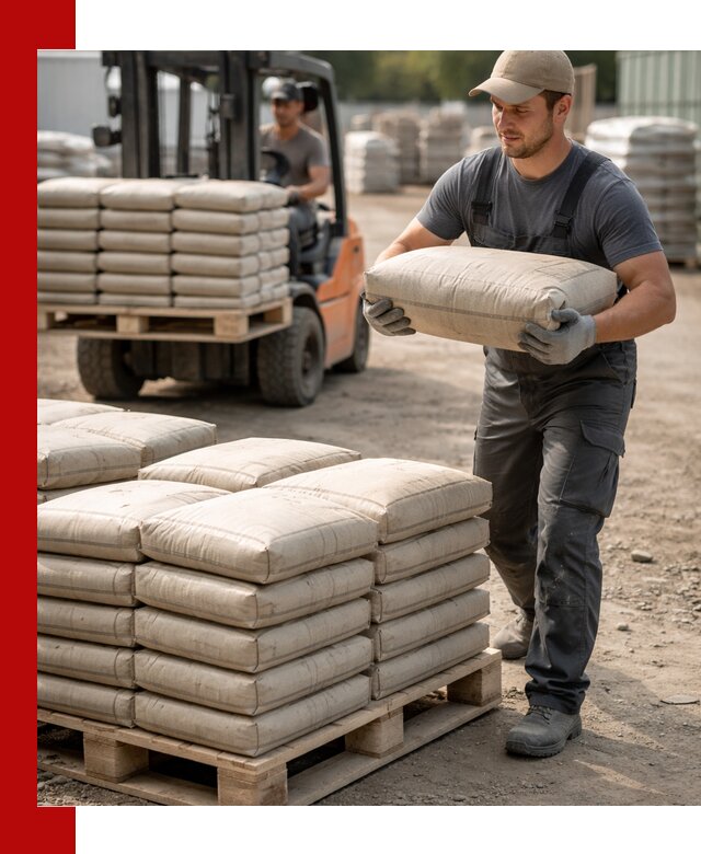 Доставка цемента в мешках оптом и в розницу в Сосногорске