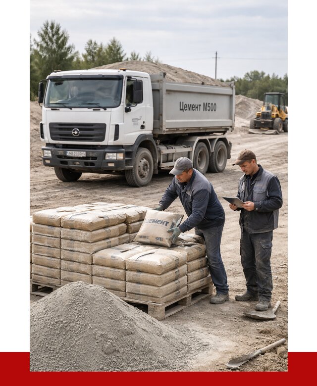 Купить цемент м500 с доставкой в Сосногорске от 5364 р. | ПРОНЕРУДСно