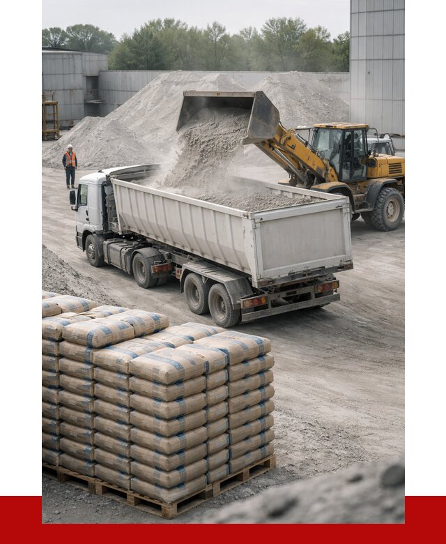 Купить цемент навалом в Сосногорске от 5674 р. с доставкой | ПРОНЕРУДСно