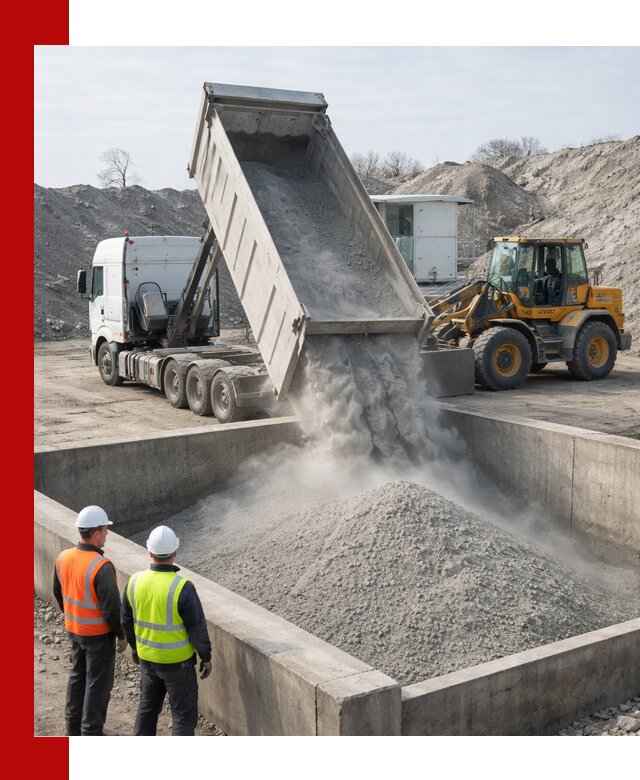 Доставка цемента навалом в Сосногорске крупными партиями