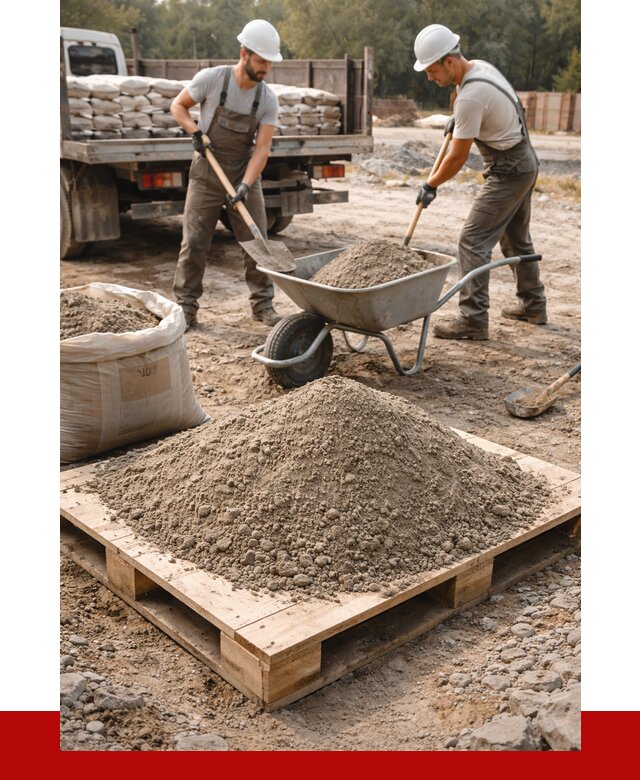 Цементно песчаная смесь М100 в Сосногорске от 5364 р. за куб | ПРОНЕРУДСно