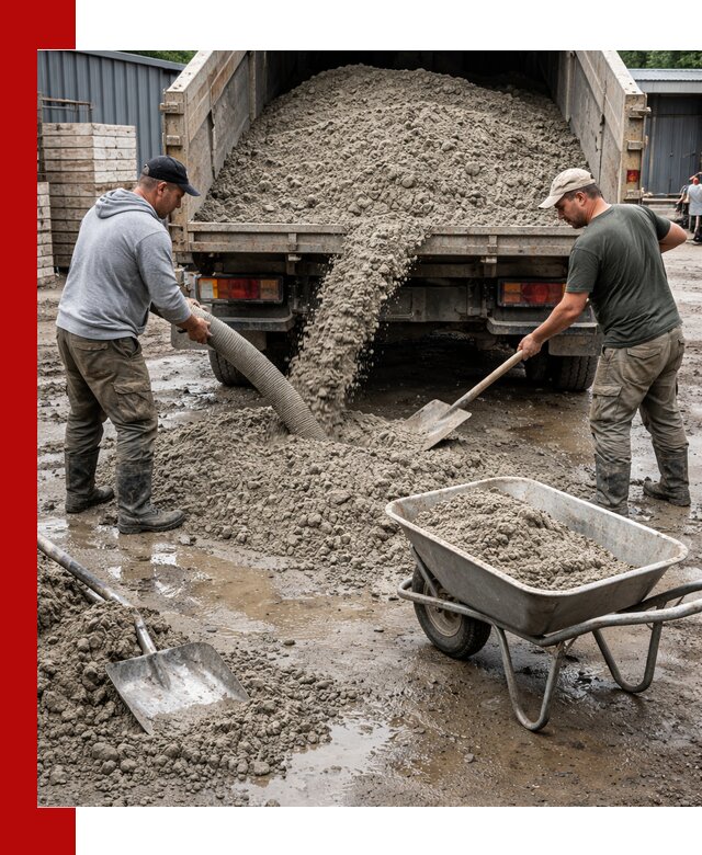 Цементно-песчаная смесь М150 доставка в Сосногорске