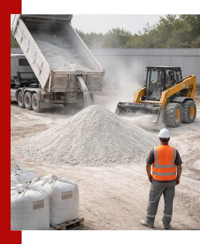 Доставка и продажа известняковой муки в Сосногорске