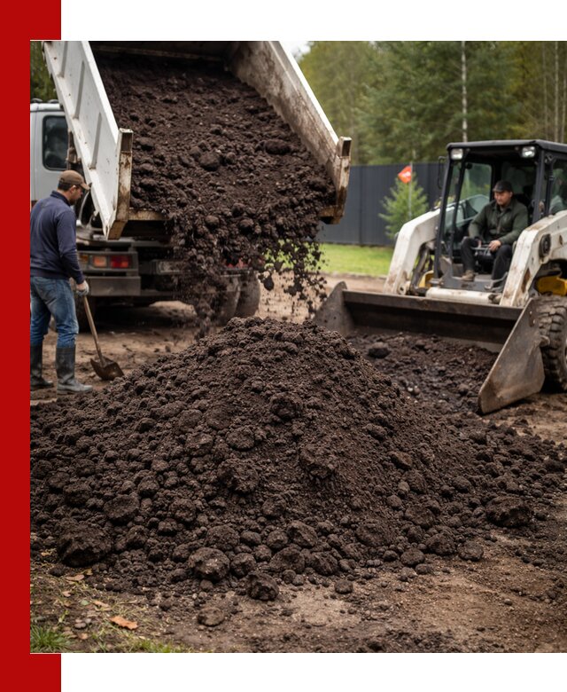 Плодородный грунт с доставкой в Сосногорске для садов и огородов