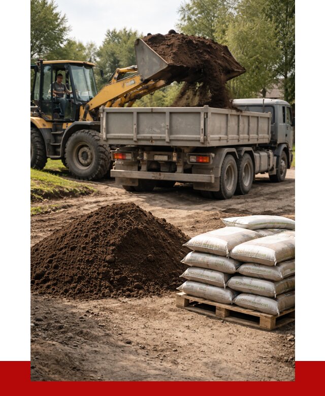 Почвогрунт в Сосногорске с доставкой от 3301 р. за куб | ПРОНЕРУДСно