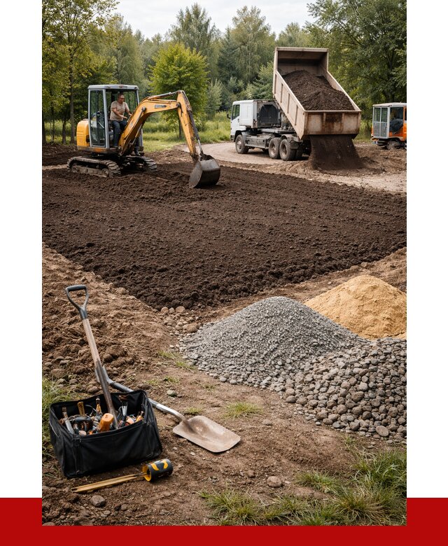 Купить грунт для отсыпки участка в Сосногорске от 2579 р. | ПРОНЕРУДСно