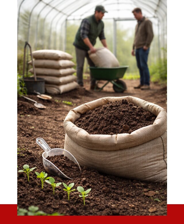 Грунт для теплицы в Сосногорске с доставкой от 1547 р. | ПРОНЕРУДСно