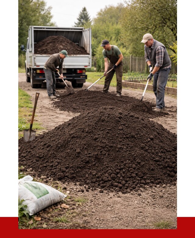 Купить землю для огорода в Сосногорске от 3301 р./куб | ПРОНЕРУДСно