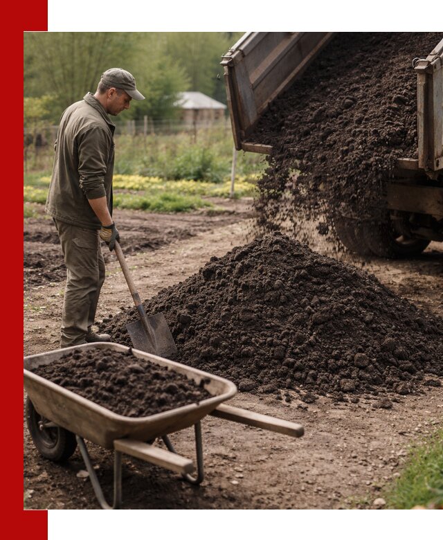 Доставка качественной земли для огорода в Сосногорске