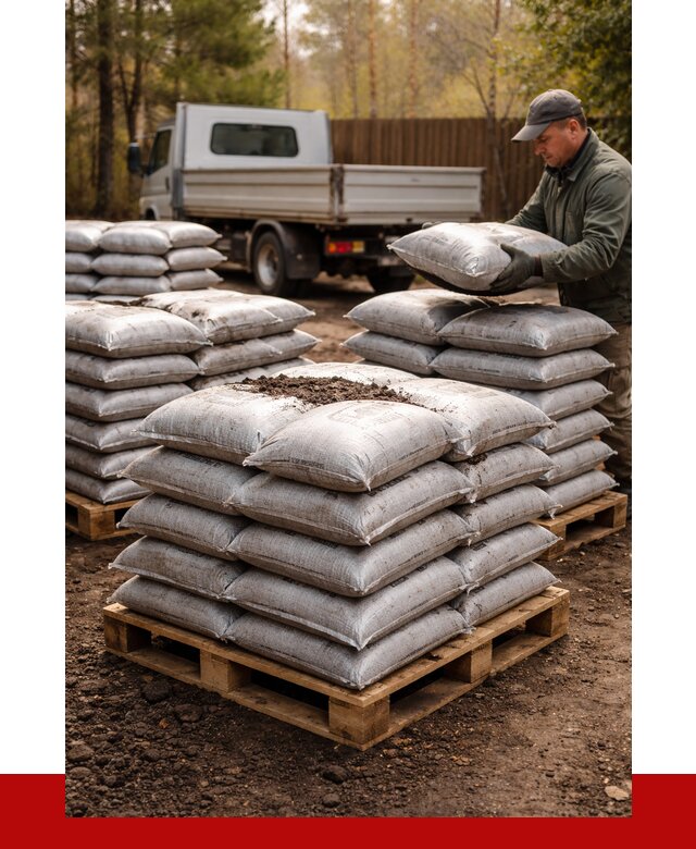 Чернозем в мешках с доставкой в Сосногорске от 4333 р. | ПРОНЕРУДСно
