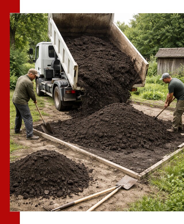 Купить чистый чернозем для огорода с доставкой в Сосногорске