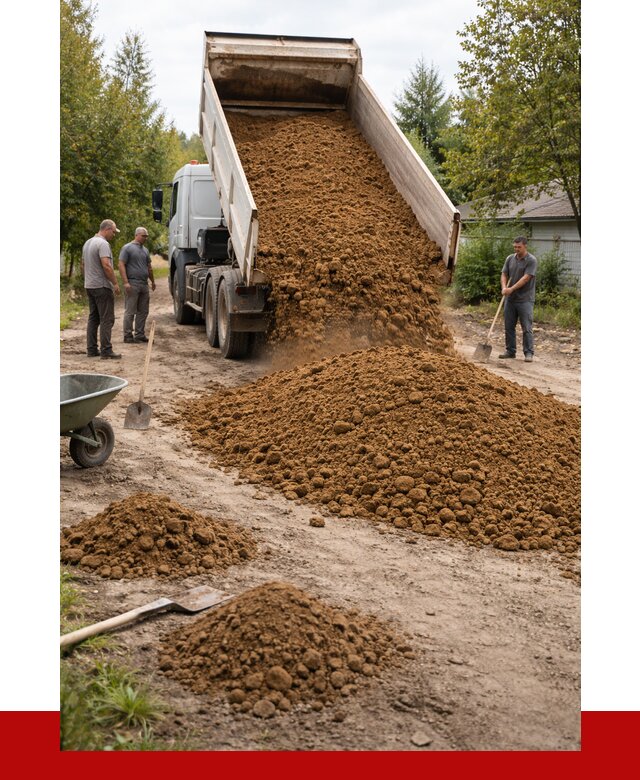 Купить суглинок с доставкой в Сосногорске от 2579 р. за куб | ПРОНЕРУДСно