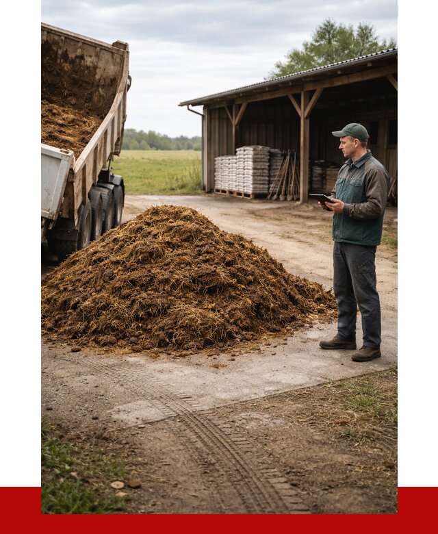 Купить навоз с доставкой в Сосногорске от 1238 р. за куб | ПРОНЕРУДСно