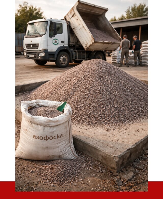 Купить азофоска в Сосногорске с доставкой от 1238 р. за куб | ПРОНЕРУДСно